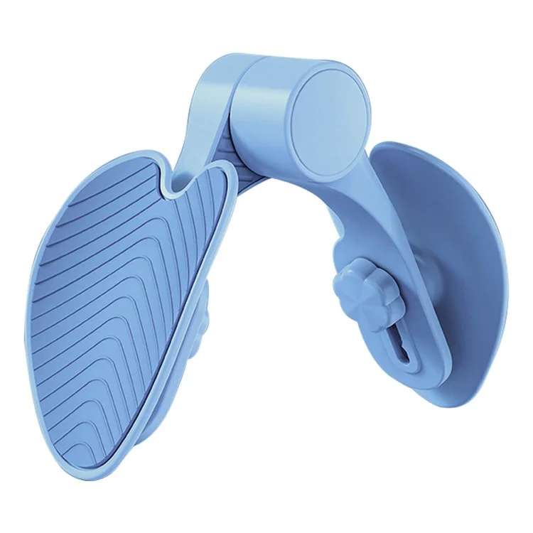 Pelvic Floor Inner Thigh Exerciser Strengthener Pelvis Recovery Trainer with 3 Holes Adjustment - Blue