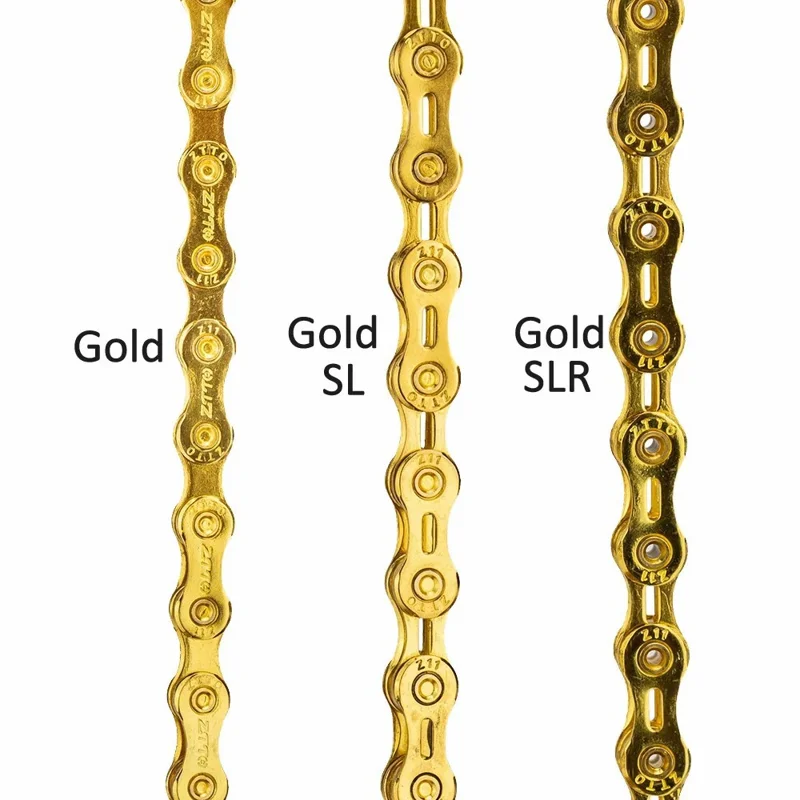 ZTTO Z11 Carbon Steel MTB Road Bike Chain 11-Speed 116 Links Bicycle Chain - Gold
