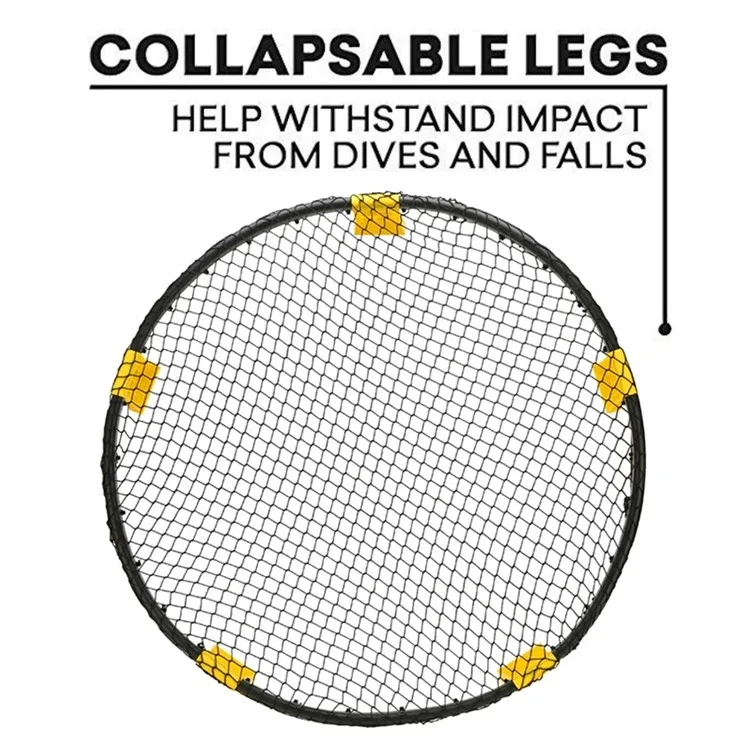Mini-Beachvolleyballspiel Outdoor Spike Ball Net Game Teamsport für Kinder und Erwachsene