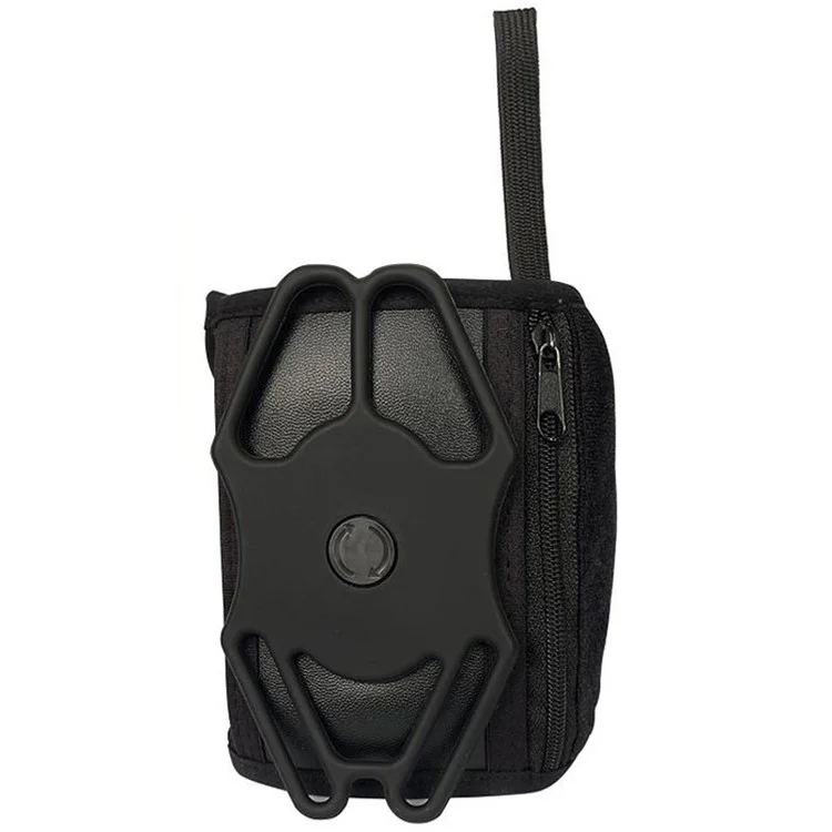 Porte-téléphone portable pour poignet de 12x10cm avec rotation à 360 degrés