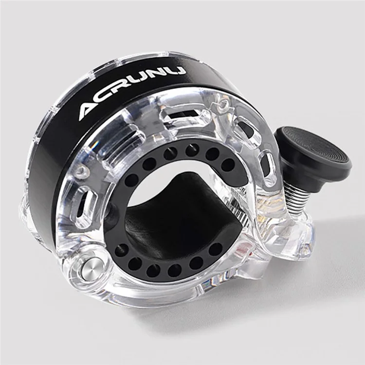 ACRUNU Bicycle Bell MTB Road Bike Horn Ring Safety Alarm Cycling Handlebar Mini Bell - Transparent
