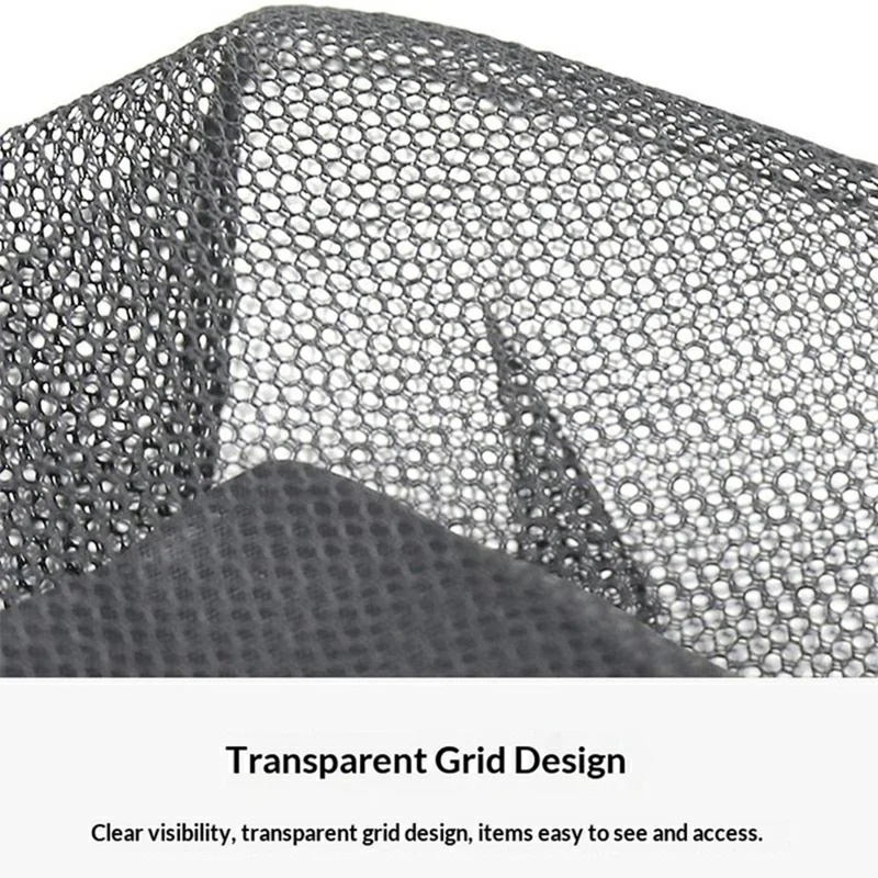 16L Trekkoord Mesh Tas Waterdichte Leren Bodem Sportbal Organizer met Hanghaak voor Basketbal - Zwart