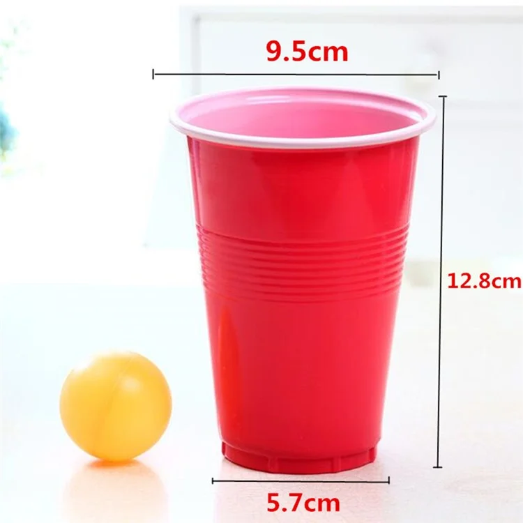 Kit de Beer Pong avec 24 balles et 24 gobelets, jeu à boire pour fête, KTV, bar, club