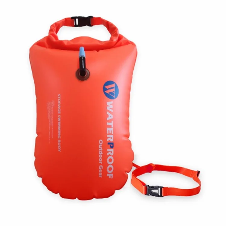 Outdoor Dry Bag Swimming Waterproof Bags Sack Floating Gear Bags for Boating Fishing Rafting - Orange