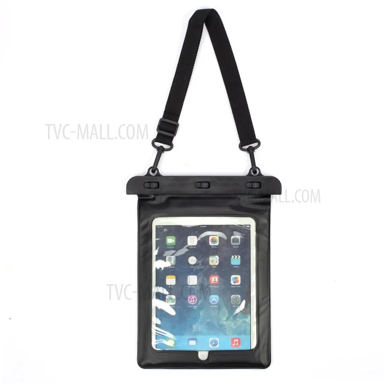 Universal IPX8 Waterproof Tablet Pouch Underwater Screen Touch Dry Bag up to 10 inch