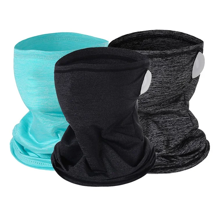 Verão ao ar Livre ao ar Livre Sunproof Scondf Neck Gaiter Respirável Ciclismo de Ciclismo Bandana Tampa de Rosto - Céu Azul