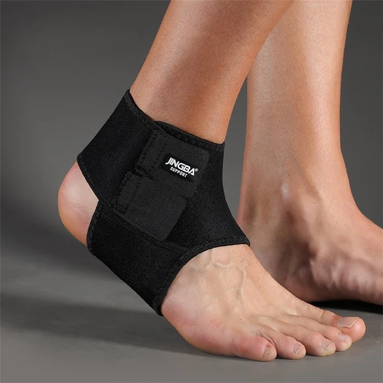 JINGBA SUPPORT 3008 1Pc Neoprene Adjustable Ankle Protector Guard Football Basketball Ankle Protector