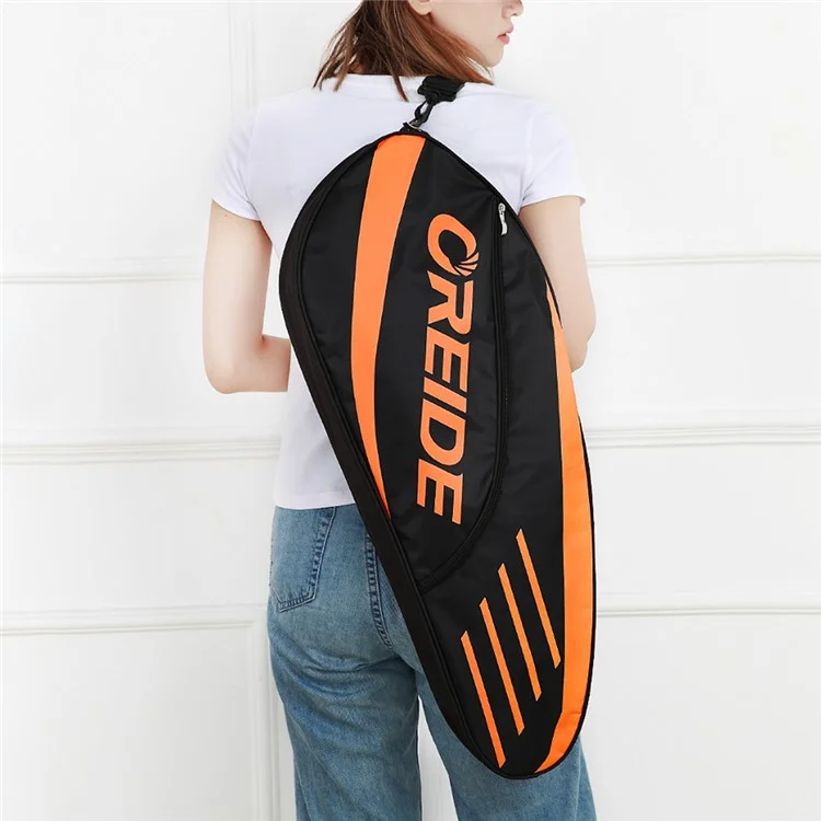 OREIDE YB1003 Tennis Racket Bag Polyester Messenger Shoulder Bag Handbag for Men, Women - Blue+Black