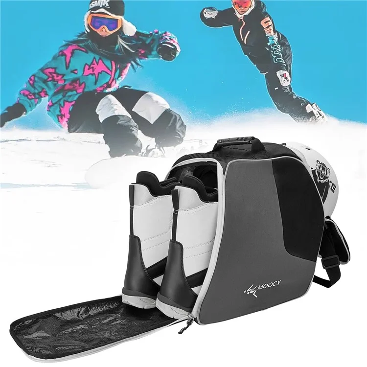 MOOCY gs22 Bolsa para Botas de Esqui Bolsa de Armazenamento de Botas de Snowboard Bolsa para Capacetes Óculos Luvas