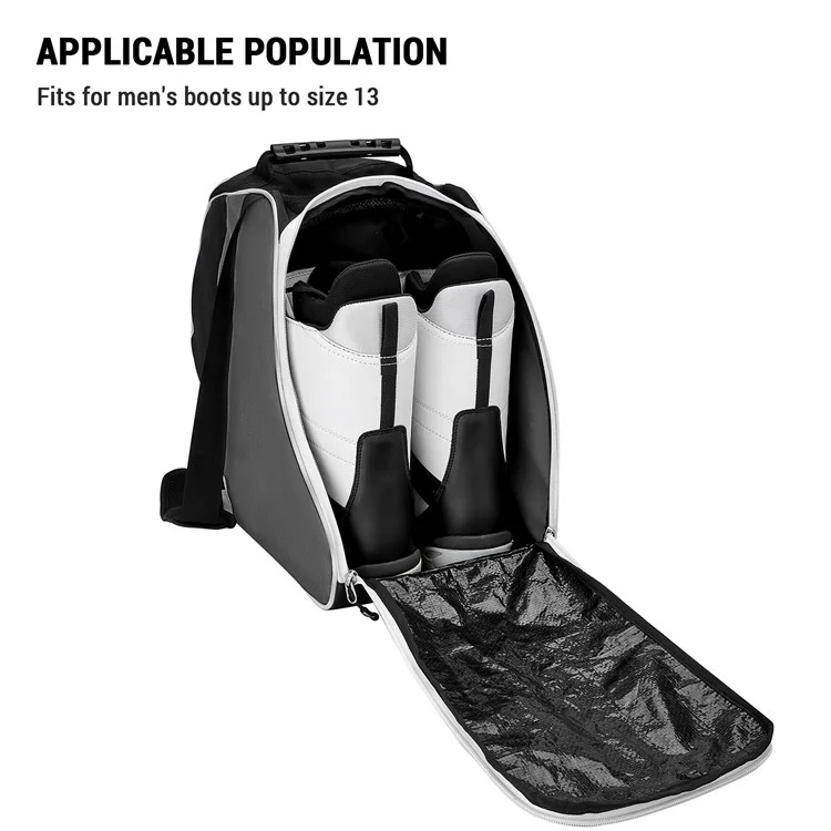 MOOCY gs22 Bolsa para Botas de Esqui Bolsa de Armazenamento de Botas de Snowboard Bolsa para Capacetes Óculos Luvas
