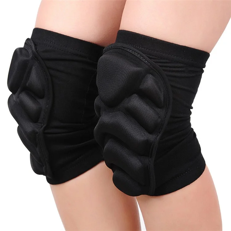 4130 1 Pair Anti-fall Knee Guard Ski Skating Skateboard Cycling Anti-collision Knee Pads - S