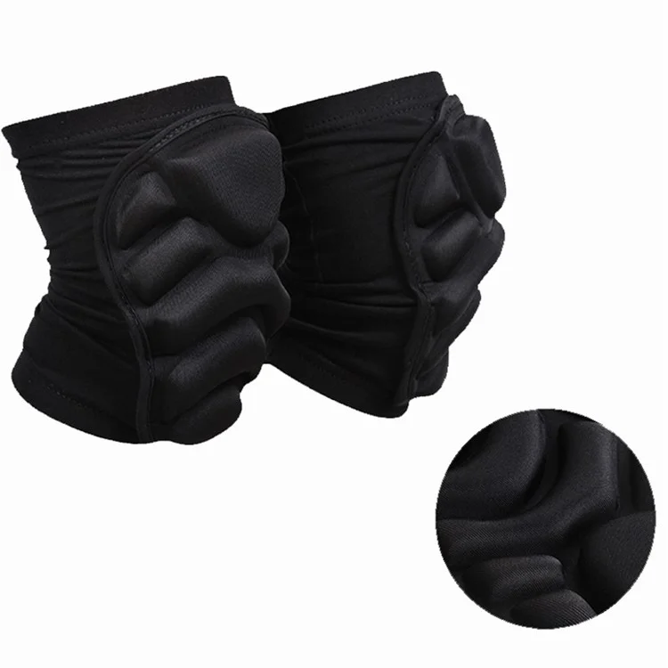 4130 1 Pair Anti-fall Knee Guard Ski Skating Skateboard Cycling Anti-collision Knee Pads - S