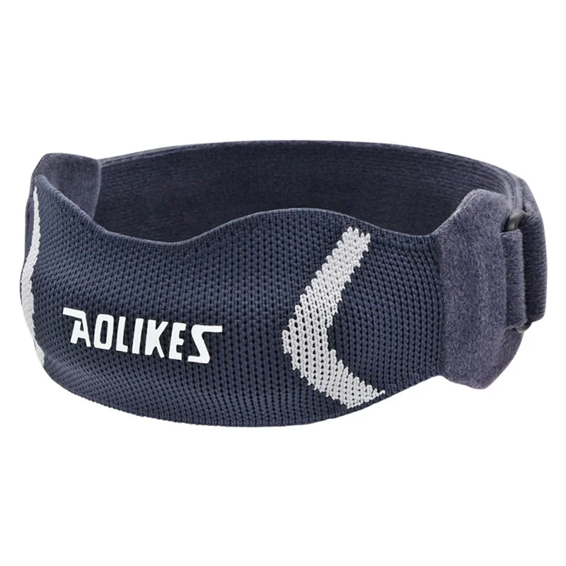 AOLIKES 8501 1Pc Patella Knee Band Adjustable Knee Protector Strap for Running Sports Cycling - Navy Blue