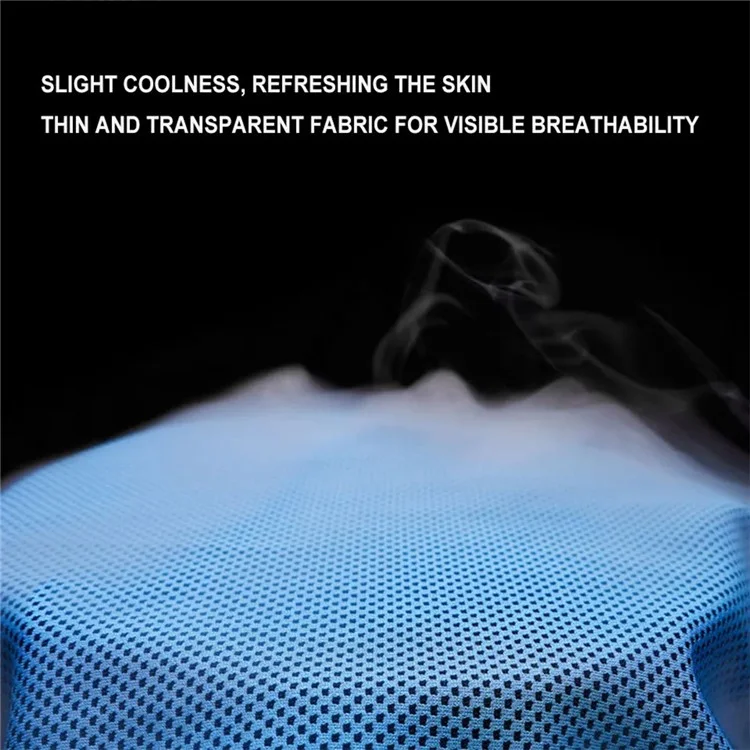 AOLIKES 7933 Cooling Polyester Wrist Sleeve Towel Quick Dry Heat Remove for Yoga Tenis Gym Fitness Runnig - Blue