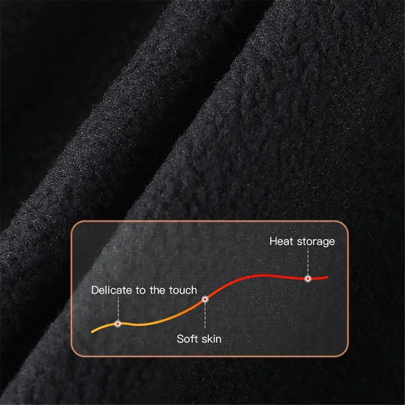 VILICO A0093 1 Par de Luvas Esportivas de Inverno Antiderrapantes e Quentes, com Tela Sensível ao Toque em Todos os Dedos - Azul / P