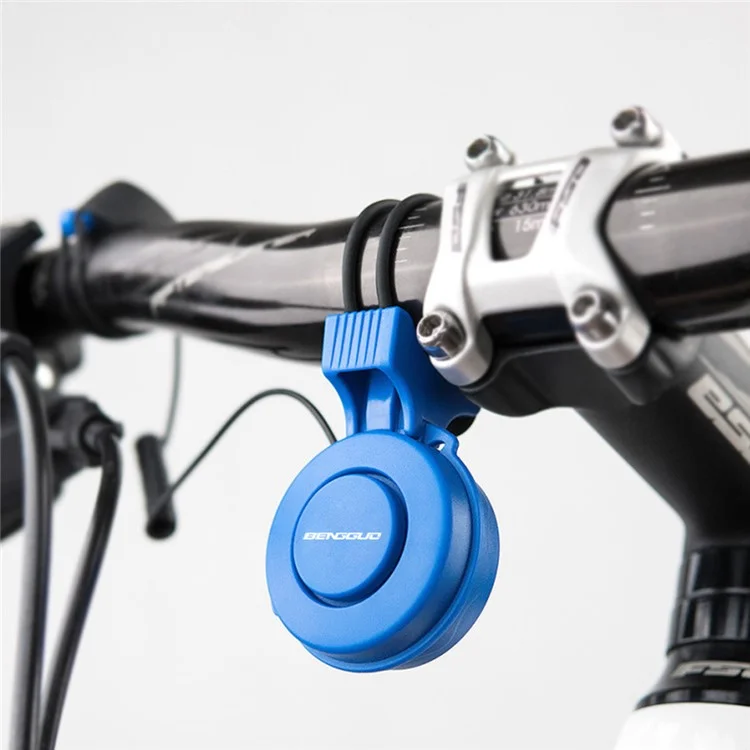 BENGGUO BG-777 Bike Electric Horn Rechargeable High Decibel Bicycle Cycling Warning Bell - Black