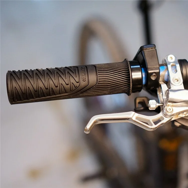ZTTO AG99 1 Pair Mountain Bike Handlebar Grips Anti Slip Racing Downhill Bicycle Handle Covers - Black