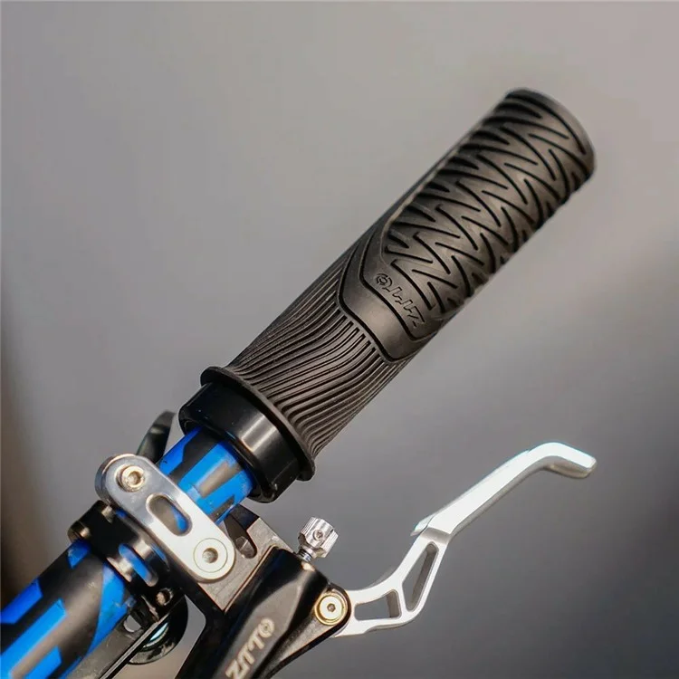 ZTTO AG99 1 Pair Mountain Bike Handlebar Grips Anti Slip Racing Downhill Bicycle Handle Covers - Black