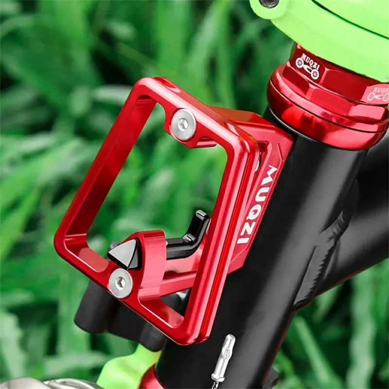 MUQZI Front Carrier Rack Mount 3-Hole Split Nose Hook for Folding Bike  /  Luggage Carrier Attachment - Gold