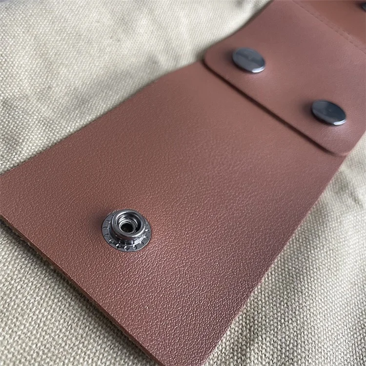 HALIN Obst-Pflücktasche, Hängetasche für die Taille, Kordelzug-Segeltuch-Foragetasche für Camping, Picknick - Khaki