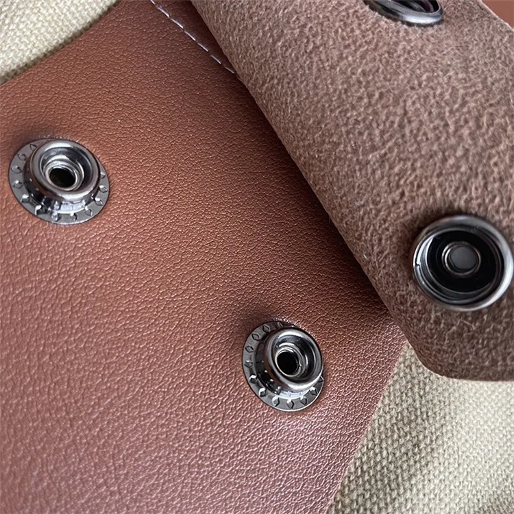 HALIN Obst-Pflücktasche, Hängetasche für die Taille, Kordelzug-Segeltuch-Foragetasche für Camping, Picknick - Khaki