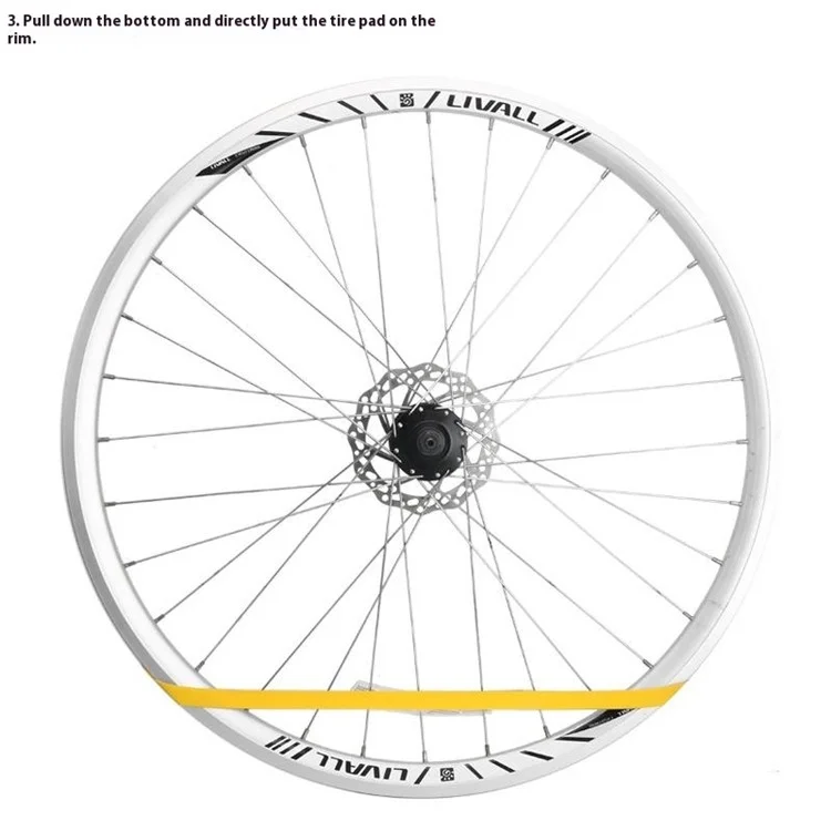 Riderace RR9347 2pcs Bike Tire Liner, Защищенная от Шины Ленты 26 / 27,5 / 29 / 700c MTB Accessories - 700с