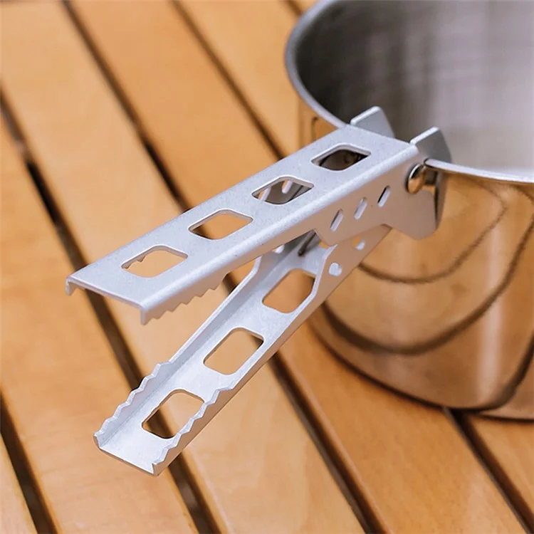 Алюминиевый сплавной противо-обжигающий подъемник чашек для Halin Bowl Clip Anti-slip Dish Clip Outdoor Camping Pot Clip