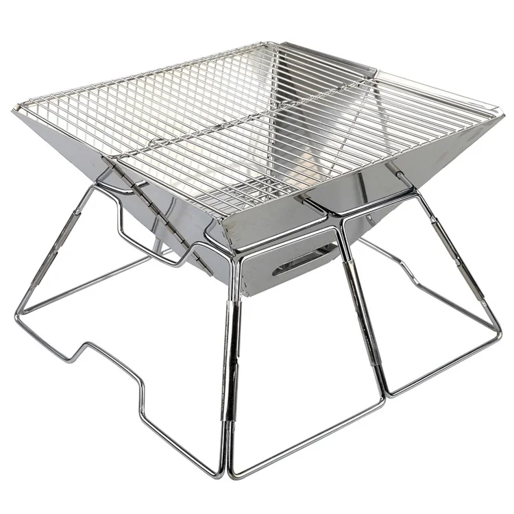 Barbecue portable HALIN pour le camping en plein air, en acier inoxydable pour le camping, les pique-niques (sans BPA, pas de certification FDA)