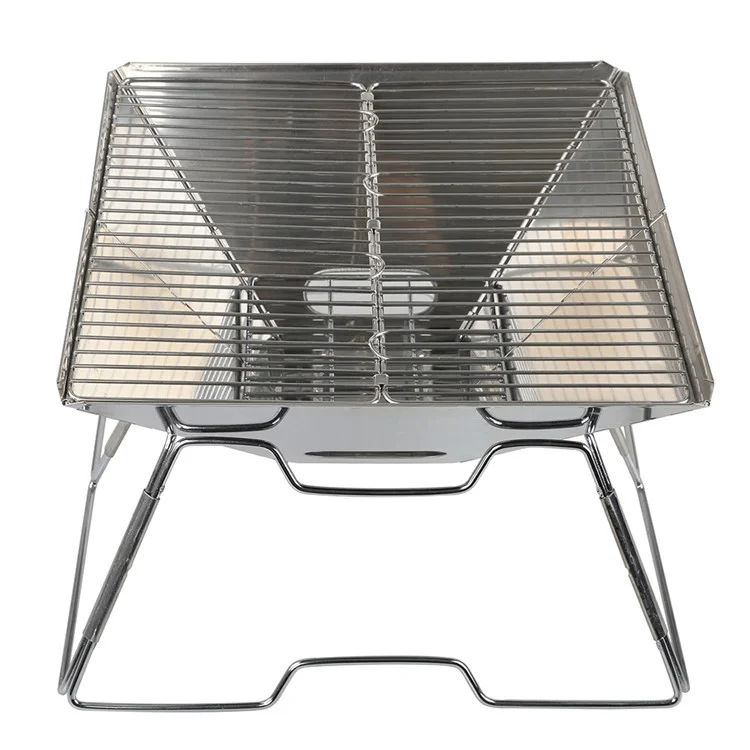 Barbecue portable HALIN pour le camping en plein air, en acier inoxydable pour le camping, les pique-niques (sans BPA, pas de certification FDA)