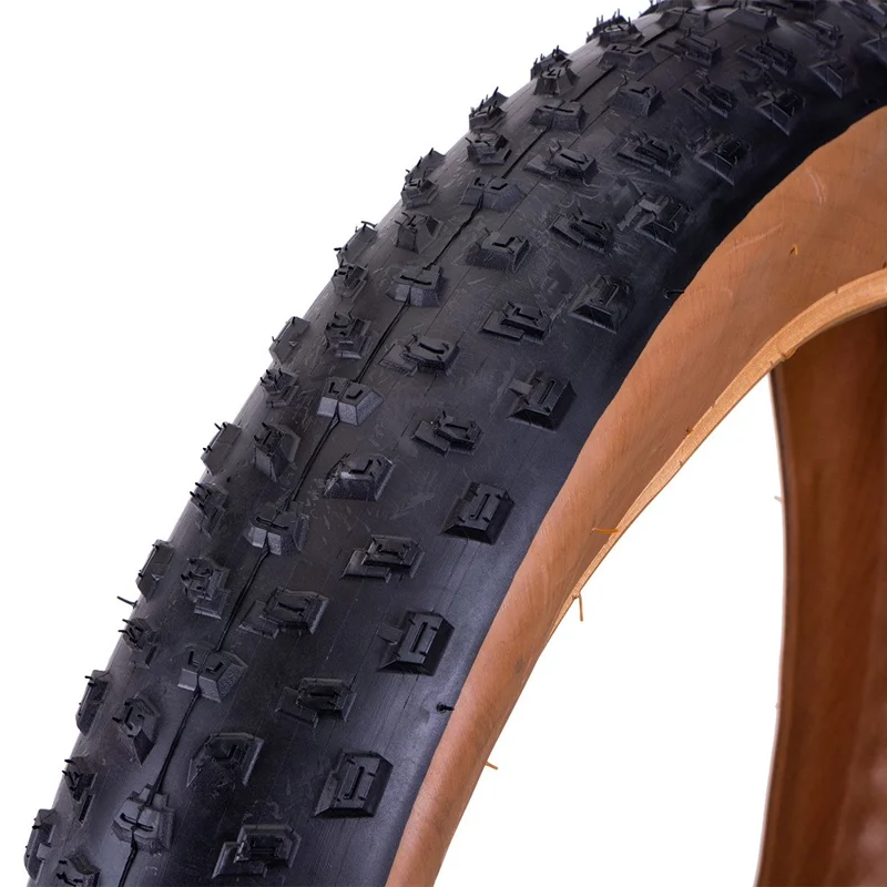 20x3 Inch 30PSI Snowmobile ATV Car Anti-slip Rubber Wheel Exterior Tire - Yellow+Black