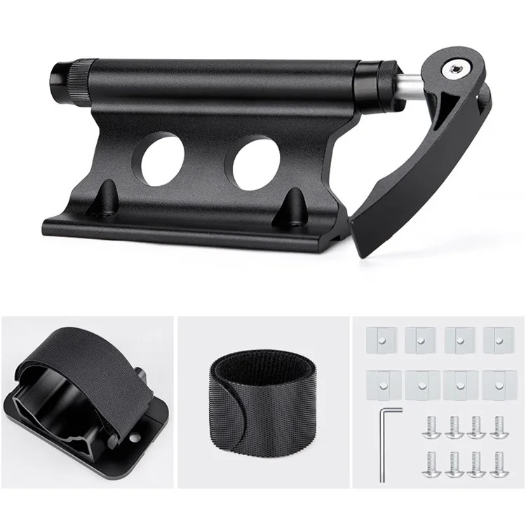 CX-C19 Quick Release Bike Front Fork Mount Bracket Set Fahrrad-Ständer-Halter Auto-Dachträger - Schwarz