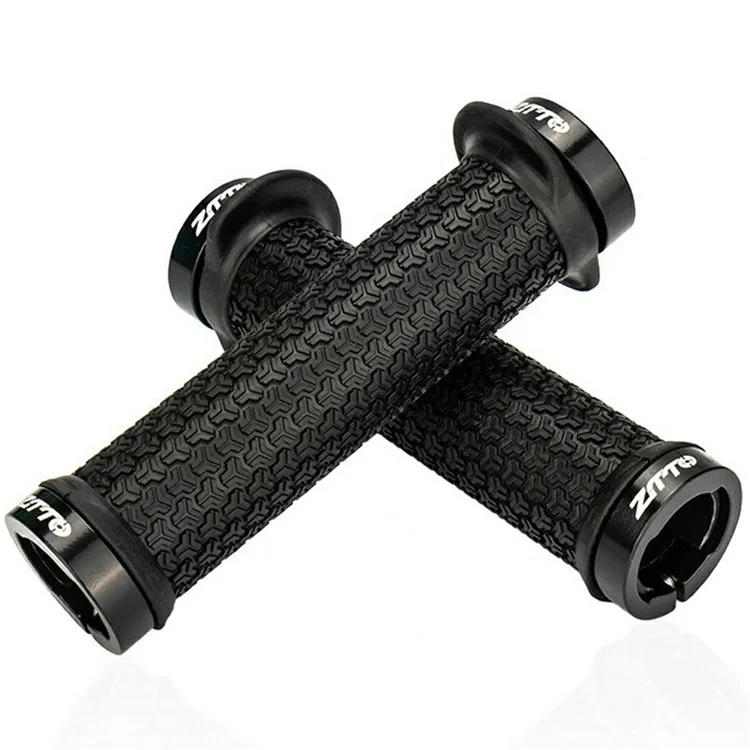 ZTTO AG34 1 Par de Lixo Sem Deslizamento Biço de Bicicleta Grips de Bicicleta Tampa da Alça de Bicicleta - Preto