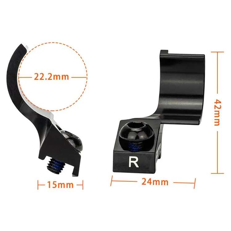 ZTTO M80X 1 Coppia Adattatore di Cambio Integrato Per Freno Per Biciclette Per Shimano SLX M7000 / Deore M6000