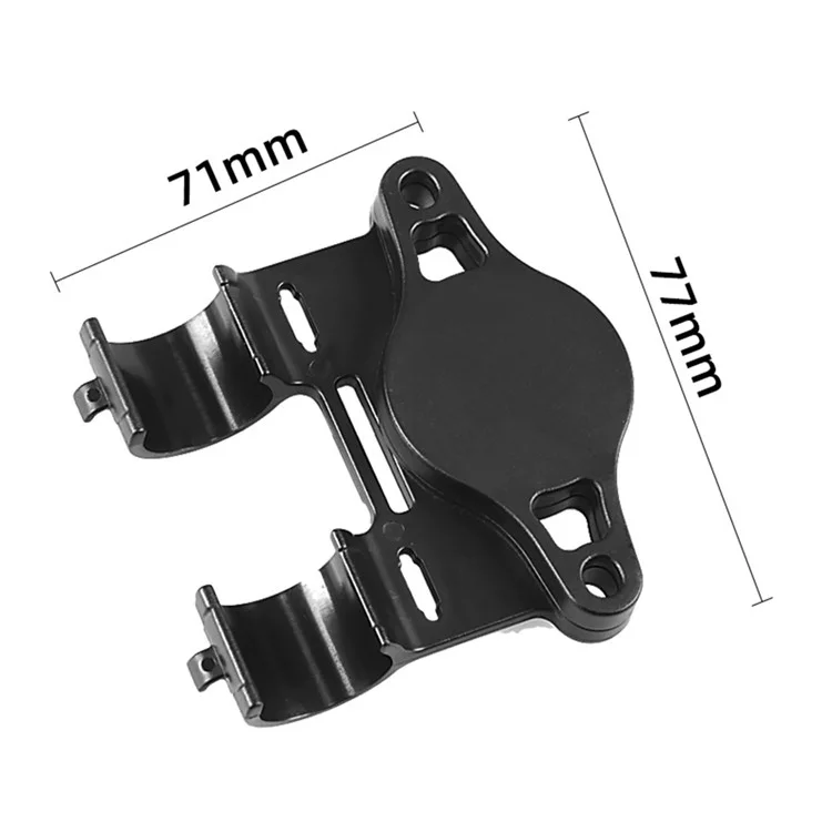 103215 For AirTag Tracker Bicycle Mount Protective Case Pump Holder Water Bottle Cage Bracket - Three Holes