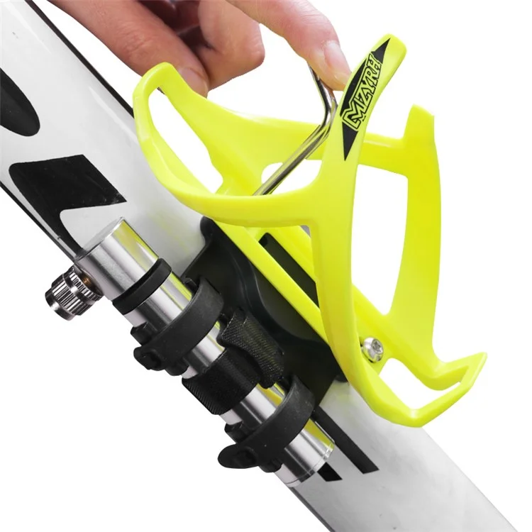103215 For AirTag Tracker Bicycle Mount Protective Case Pump Holder Water Bottle Cage Bracket - Three Holes