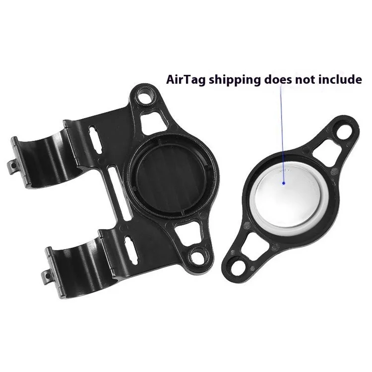 103215 For AirTag Tracker Bicycle Mount Protective Case Pump Holder Water Bottle Cage Bracket - Three Holes