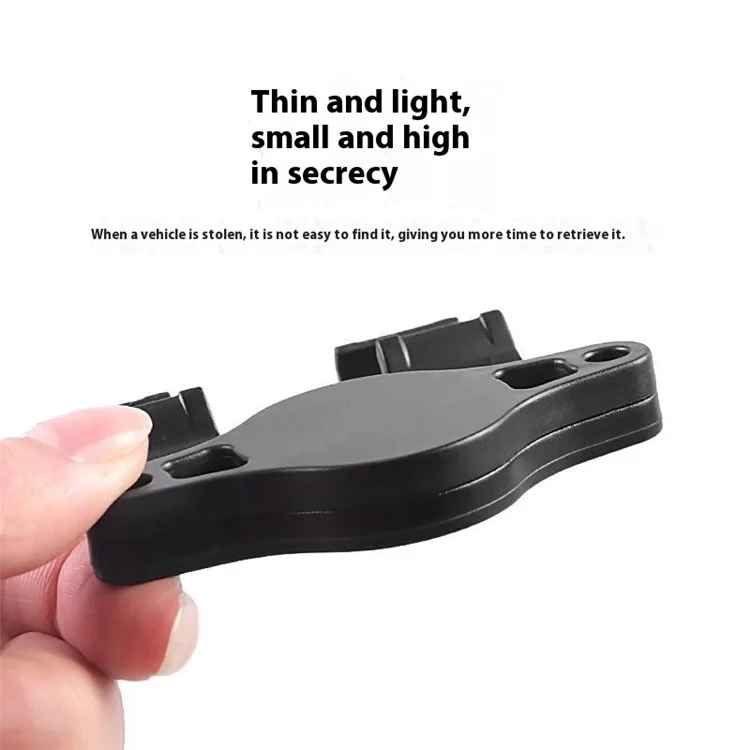103215 For AirTag Tracker Bicycle Mount Protective Case Pump Holder Water Bottle Cage Bracket - Three Holes