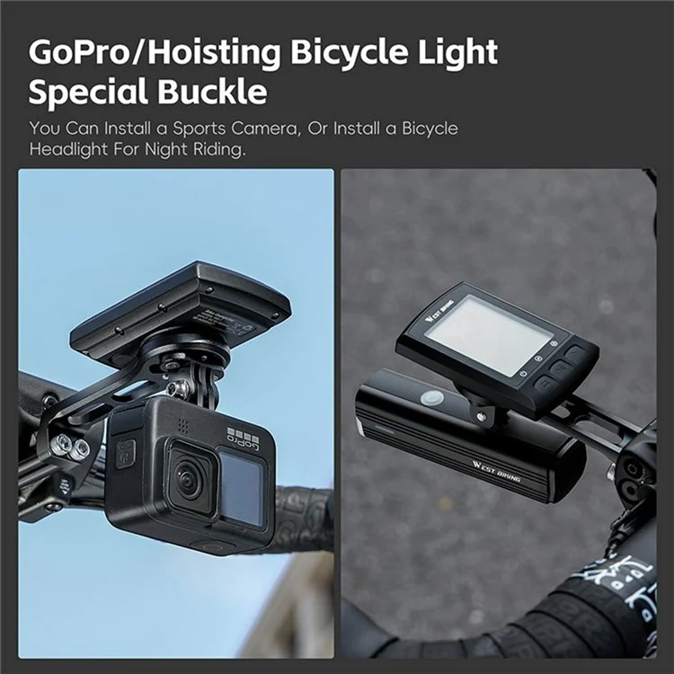 WEST BIKING YP0715082 Bicycle Computer Bracket for 10th Gen TCR / PCR Bike Speedometer Holder, Extended Version