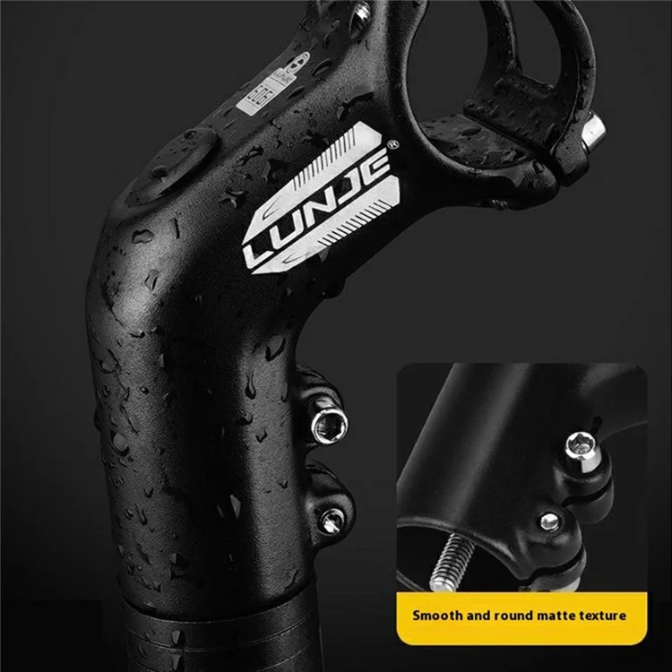 LUNJE XT-A002 Rialzo manubrio in lega di alluminio a 30 gradi per bici da corsa e mountain bike