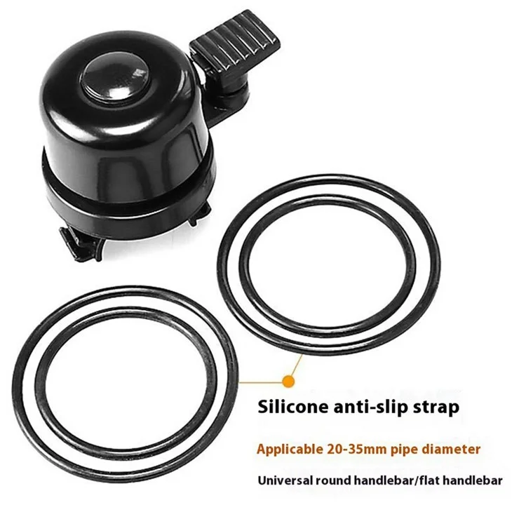 103220 For AirTag Anti-Theft Locator Holder Bicycle Bell Aluminum Alloy Mountain Road Bike Bell
