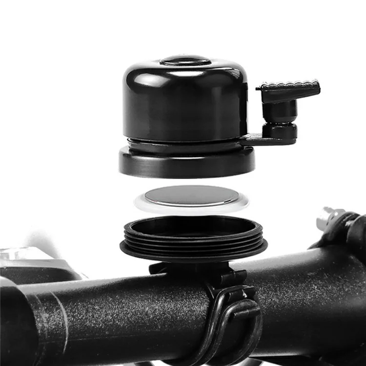 103220 For AirTag Anti-Theft Locator Holder Bicycle Bell Aluminum Alloy Mountain Road Bike Bell
