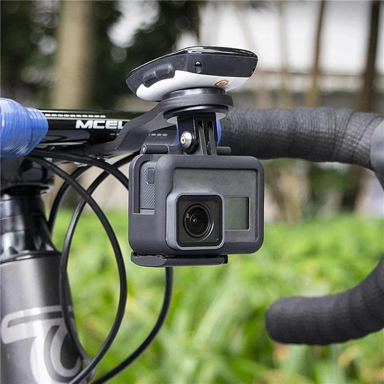 GUB 692 Extension Bracket for Garmin / Cateye / Bryton / Wahoo Carbon Fiber Titanium Alloy Bike Computer Handlebar Mount
