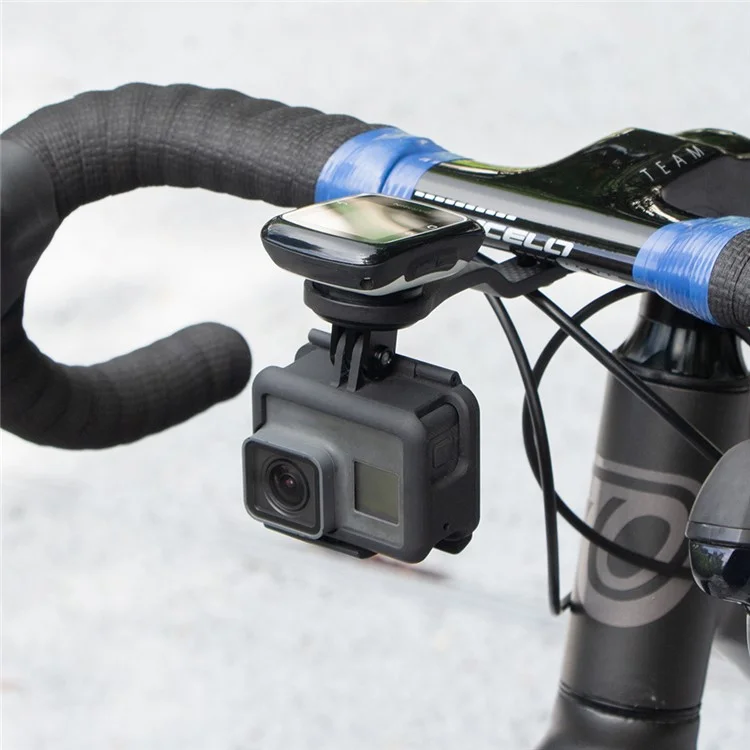GUB 692 Extension Bracket for Garmin / Cateye / Bryton / Wahoo Carbon Fiber Titanium Alloy Bike Computer Handlebar Mount