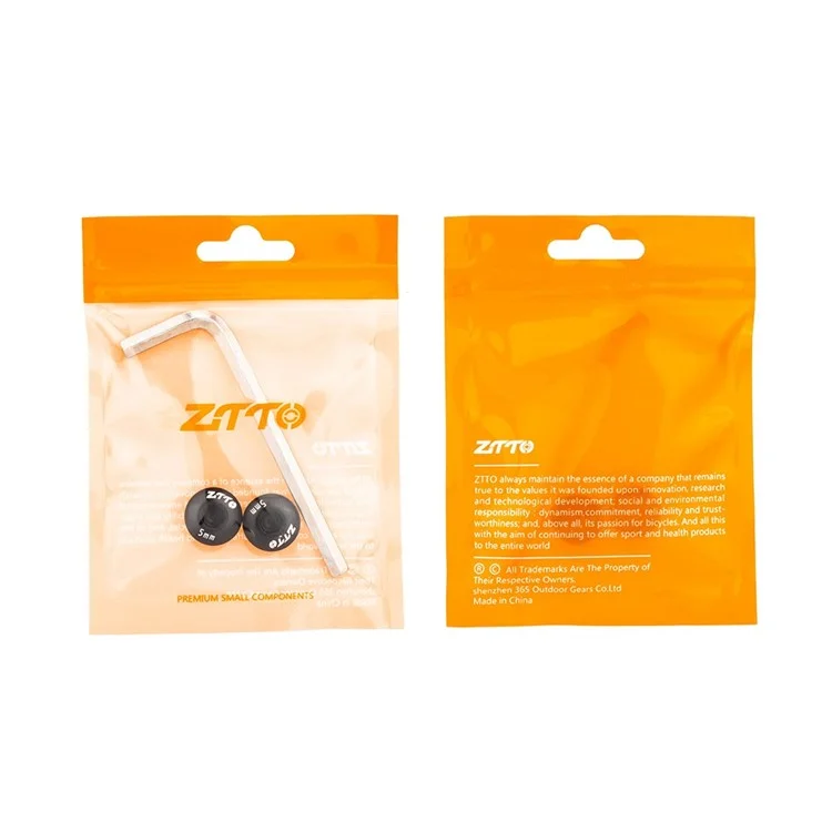 ZTTO Aluminum Alloy Pedal Dust Caps M14 x 9mm Locking Screws Bike Accessories Repair Parts - Blue
