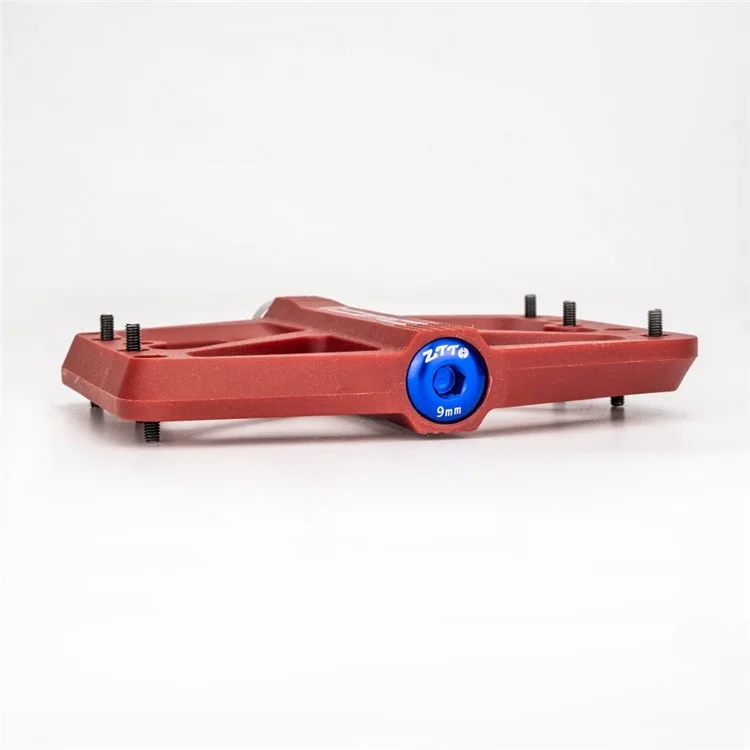 ZTTO Tapones de polvo de pedal de aleación de aluminio M14 x 9mm Tornillos de bloqueo Accesorios de bicicleta Piezas de reparación - Morado