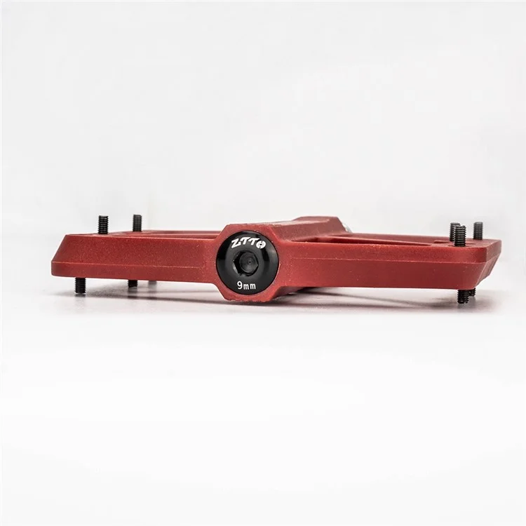 ZTTO Tapones de polvo de pedal de aleación de aluminio M14 x 9mm Tornillos de bloqueo Accesorios de bicicleta Piezas de reparación - Morado