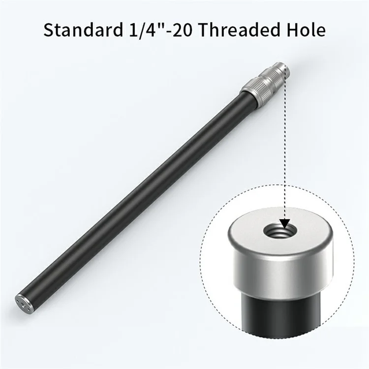 LANPARTE R95 Aluminum Alloy Telescopic Selfie Stick Monopod for Smartphones Action Cameras