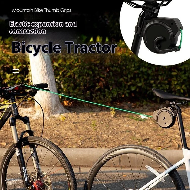 Fahrrad-Abschleppseil Tragbares Elastisches Anhängerseil Eltern-Kind Mountainbike Zugsseil