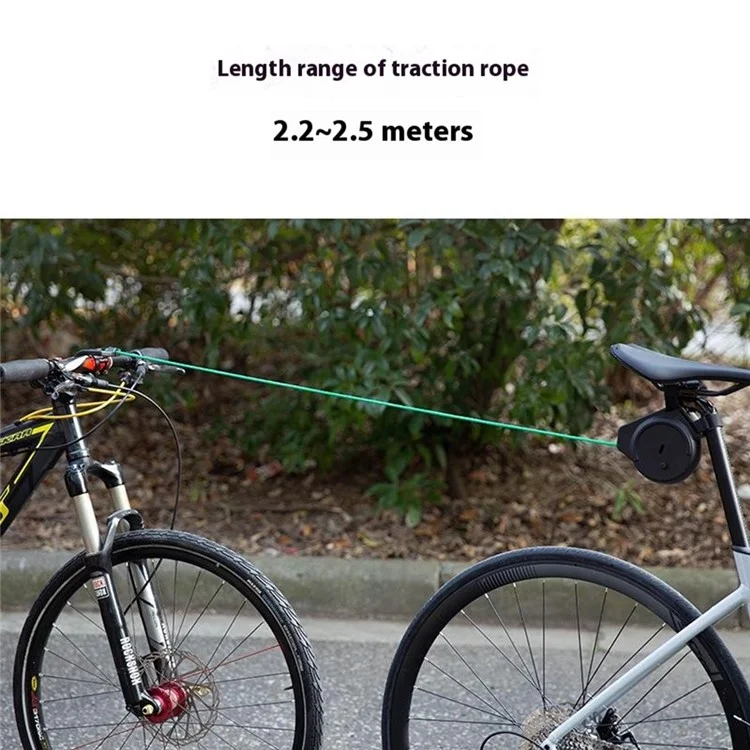 Fahrrad-Abschleppseil Tragbares Elastisches Anhängerseil Eltern-Kind Mountainbike Zugsseil