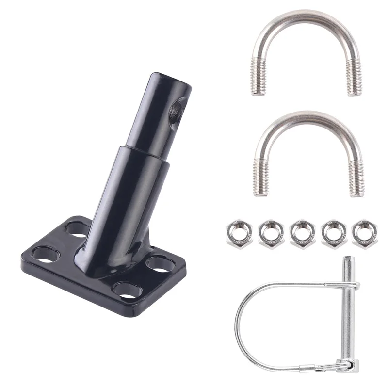 103381 Metal Bike Trailer Coupler Hitch Attachment Baby Stroller Link Portable Cycling Connector Part